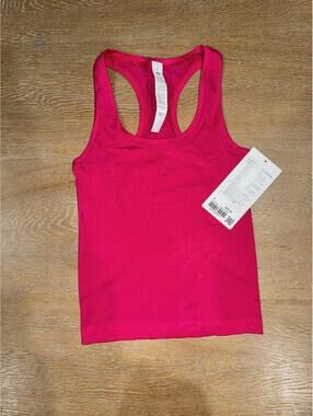 Lululemon Swiftly Tech Racerback Tank Top 2.0 Race Length SIZE 0 Jeweled Magenta